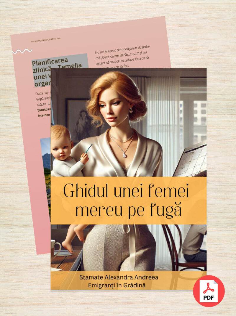 Pachet Digital - Planificare pentru o femeie mereu pe fugă - imagine 2