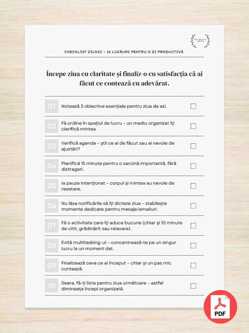 Pachet Digital - Planificare pentru o femeie mereu pe fugă - imagine 5