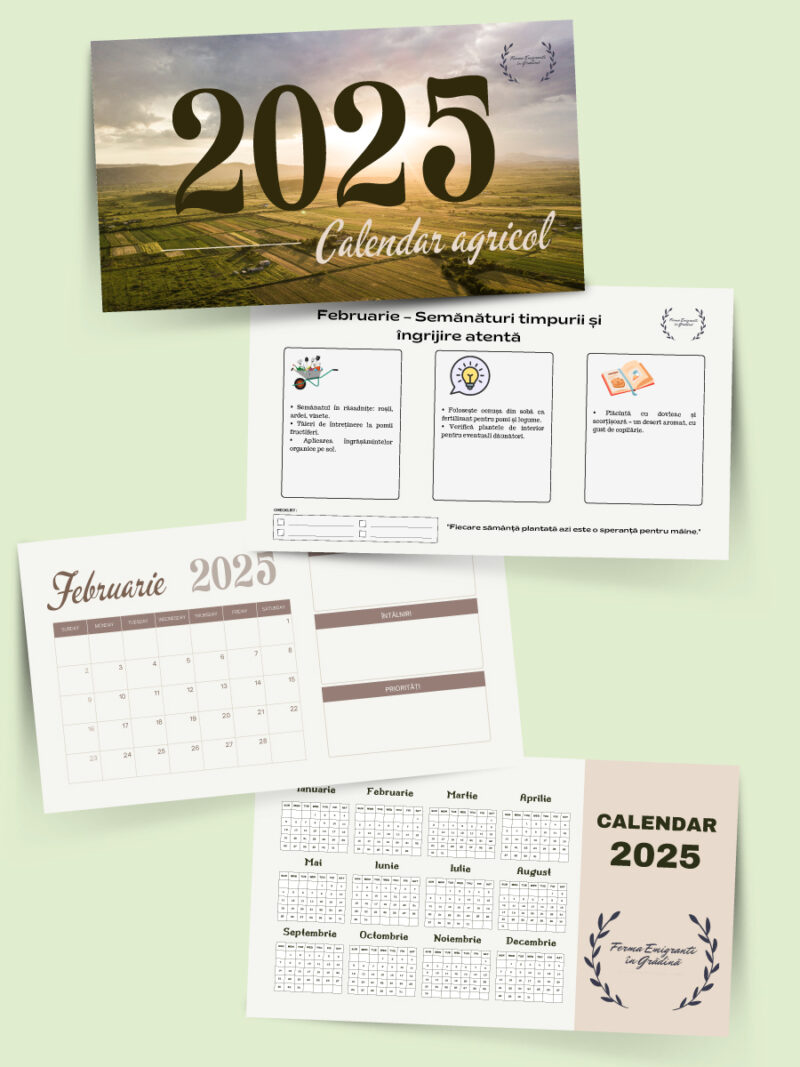 Calendar Agricol 2025